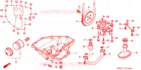 CARTER   POMPE   FILTRE A HUILE pour Honda CB X4 1300 LD de 2003