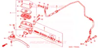 MAITRE CYLINDRE pour Honda CB X4 1300 LD de 2003