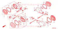 CLIGNOTANT pour Honda CB 1300 SUPER BOL DOR ABS SE de 2013