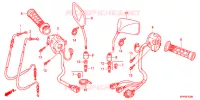 COMMODO   LEVIER   CABLE pour Honda CB 1300 SUPER BOL DOR ABS SE de 2013