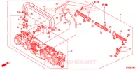CORPS DE PAPILLON pour Honda CB 1300 SUPER BOL DOR ABS SE de 2013