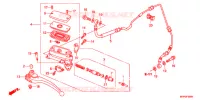 MAITRE CYLINDRE pour Honda CB 1300 SUPER BOL DOR ABS SE de 2013