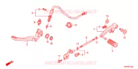 PEDALE pour Honda CB 1300 SUPER BOL DOR ABS SE de 2013