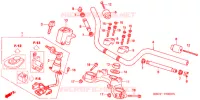 GUIDON pour Honda CB 250 NIGHTHAWK de 2003