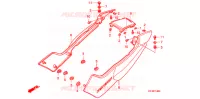 COUVERCLES LATERAUX pour Honda CB 250 NIGHTHAWK de 2008