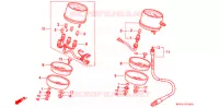 COMPTEUR pour Honda CB 250 NIGHTHAWK de 1991