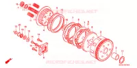 EMBRAYAGE pour Honda CB 250 NIGHTHAWK de 1991