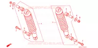 AMORTISSEUR ARRIERE pour Honda CB 250 NIGHTHAWK de 1993