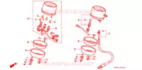 COMPTEUR pour Honda CB 250 NIGHTHAWK de 1993