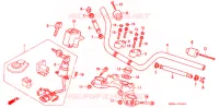 GUIDON pour Honda CB 250 NIGHTHAWK de 1993