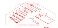 OUTIL pour Honda CB 250 NIGHTHAWK de 1993