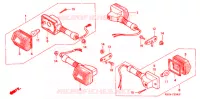 CLIGNOTANT pour Honda CB 250 NIGHTHAWK de 1996