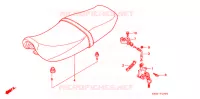 SELLE pour Honda CB 250 NIGHTHAWK de 1996