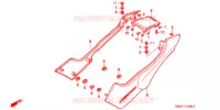 COUVERCLES LATERAUX pour Honda CB 250 NIGHTHAWK de 2000