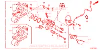 ETRIER DE FREIN ARRIERE pour Honda CB 300 R ABS de 2011