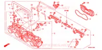 CORPS DE PAPILLON pour Honda CB 400 SUPER FOUR TYPE III de 2009