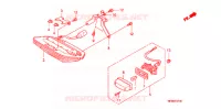 FEU ARRIERE pour Honda CB 400 SUPER FOUR TYPE III de 2009