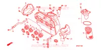 FILTRE A AIR pour Honda CB 400 SUPER FOUR TYPE III de 2009
