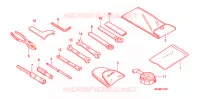 OUTIL pour Honda CB 400 SUPER FOUR TYPE III de 2009