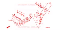 SILENCIEUX D'ECHAPPEMENT pour Honda CB 400 SUPER FOUR TYPE III de 2009