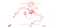 SYSTÈME DE RECYCLAGE DES GAZ pour Honda CB 400 SUPER FOUR TYPE III de 2009