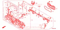CORPS DE PAPILLON pour Honda CB 400 SUPER FOUR de 2010