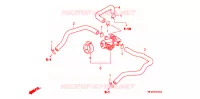 SYSTÈME DE RECYCLAGE DES GAZ pour Honda CB 400 SUPER FOUR de 2010