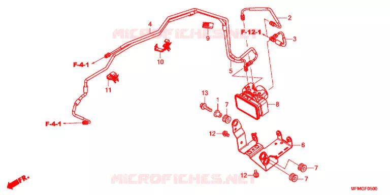 MODULATEUR ABS Honda MOTO 400 CB 2016  CB400AG