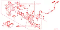 ETRIER DE FREIN ARRIERE pour Honda CB 400 SUPER FOUR de 2011