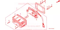 FEU ARRIERE pour Honda CB 400 F CB1 de 1990