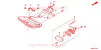 FEU ARRIERE pour Honda CB 400 SUPER FOUR de 2017