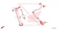 BEQUILLE pour Honda CB 500 F BLACK de 2013