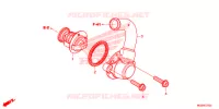 THERMOSTAT pour Honda CB 500 F BLACK de 2013