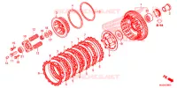 EMBRAYAGE pour Honda CB 500F WHITE de 2014