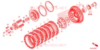 EMBRAYAGE pour Honda CB 500F BLACK de 2014
