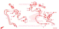 LEVIER DE GUIDON   CABLE   COMMODO pour Honda CB 500F BLACK de 2014