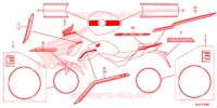 AUTOCOLLANTS pour Honda CB 500 F de 2016