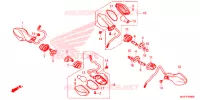CLIGNOTANT pour Honda CB 500 F de 2016