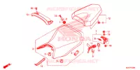 SELLE pour Honda CB 500 F de 2016