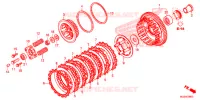 EMBRAYAGE pour Honda CB 500F BLACK de 2014