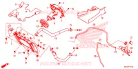 RADIATEUR pour Honda CB 500F BLACK de 2014