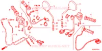 COMMODO   LEVIER   CABLE pour Honda CB 1100 EX ABS, E Package de 2014