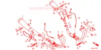 SILENCIEUX D'ECHAPPEMENT (CB1100S/SA/SAD) pour Honda CB 1100 EX ABS, E Package de 2014