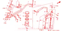 MAITRE CYLINDRE DE FREIN ARRIERE pour Honda CBR 1100 SUPER BLACKBIRD de 2002