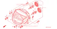 PHARE pour Honda CBR 1100 SUPER BLACKBIRD de 2002