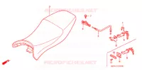 SELLE pour Honda CBR 1100 SUPER BLACKBIRD de 2002
