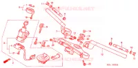 GUIDON   TE DE FOURCHE ('99 '03) pour Honda CBR 1100 SUPER BLACKBIRD de 1999