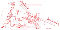 GUIDON   TE DE FOURCHE ('99 '03) pour Honda CBR 1100 SUPER BLACKBIRD de 2000