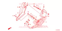 SILENCIEUX D'ECHAPPEMENT pour Honda CBR 125 BLACK de 2015