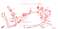 LEVIER DE GUIDON   CABLE   COMMODO pour Honda CBR 250 R ABS BLACK de 2011